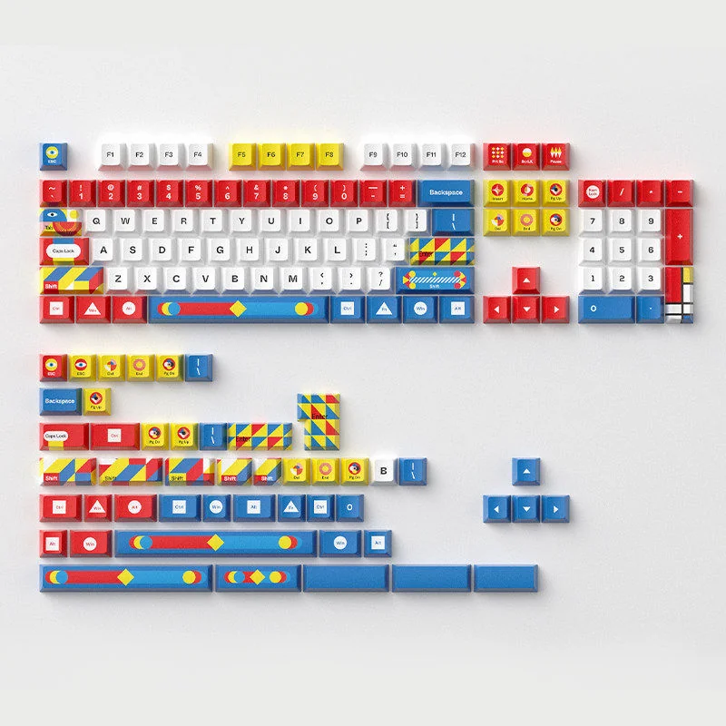 Packaging of the Primal Nature PBT Keycap Set, featuring brand logo and product name.
