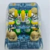 Detailed view of hand-sculpted Regigigas Pokémon keycap on keyboard
