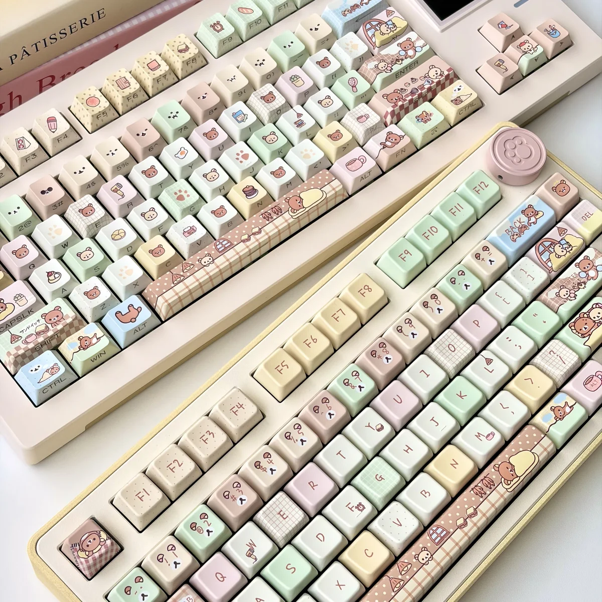 Rilakkuma And Kaoru Keycap Set product image