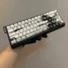 Close-up of Samurai Ronin keycaps highlighting intricate dye-sublimated legends and PBT texture.