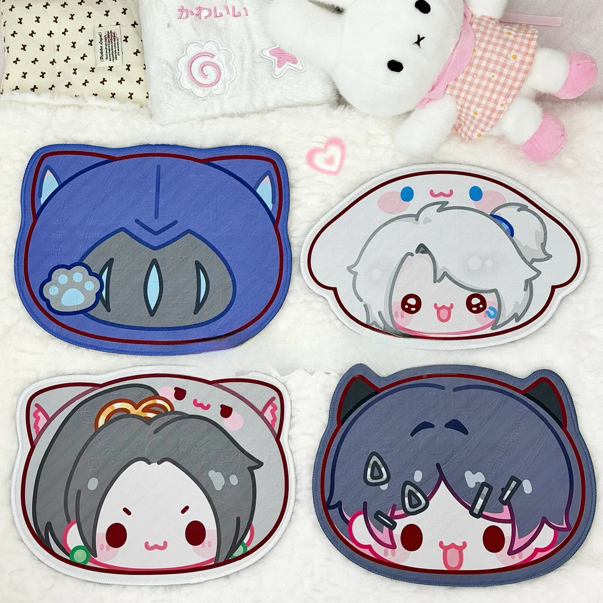 Close-up of Valorant Whimsical Characters Mouse Pad Collectible highlighting details and finish
