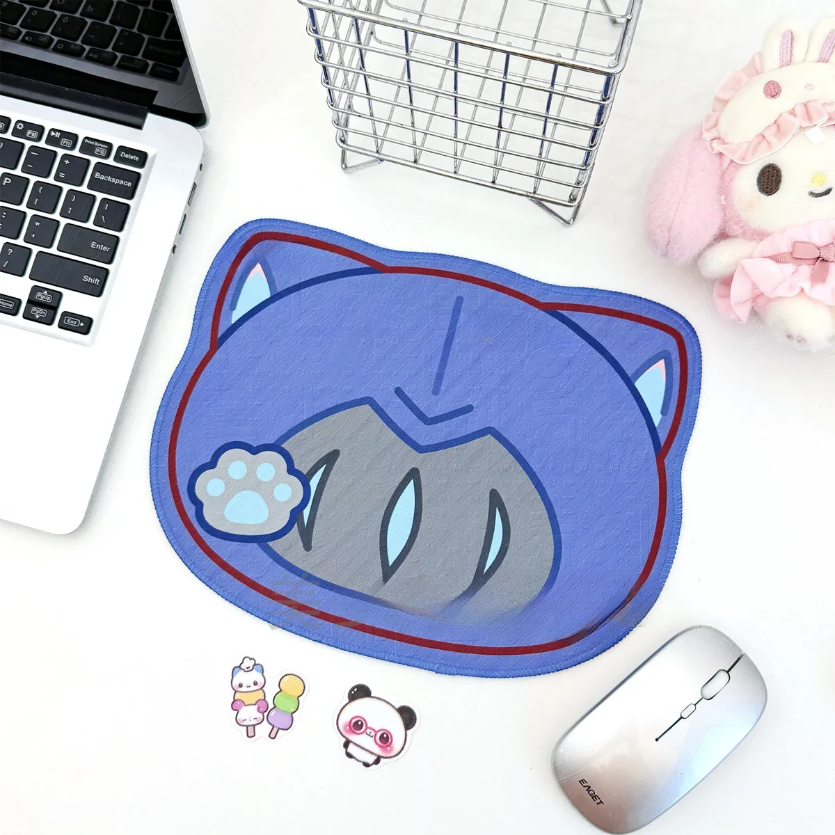 Detailed texture view of Valorant Whimsical Characters Mouse Pad Collectible design and durable material