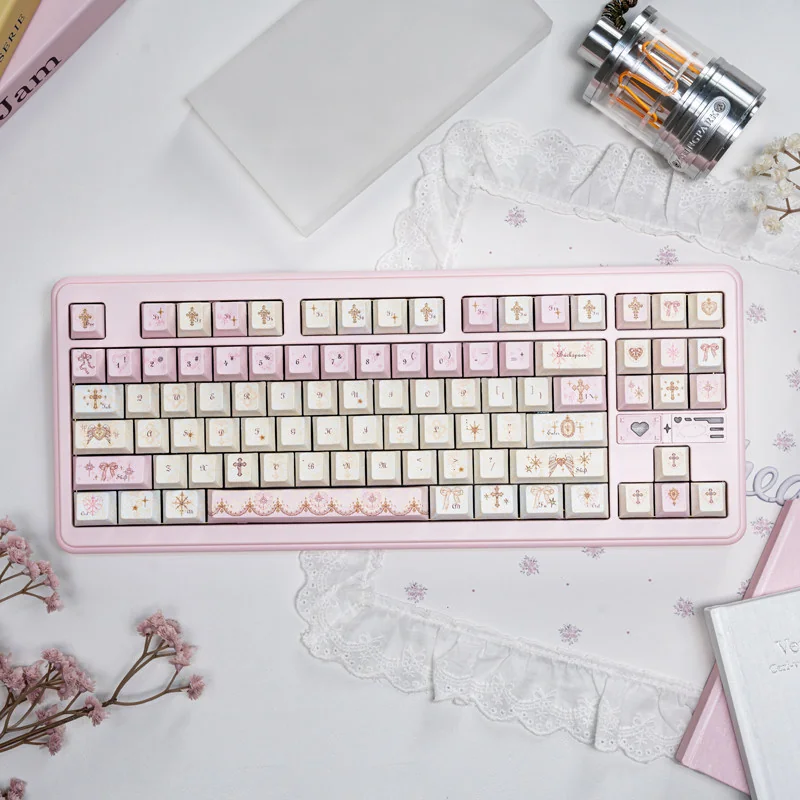 Angel S Lies Cherry Keycap Dreamy Pink Pbt product image
