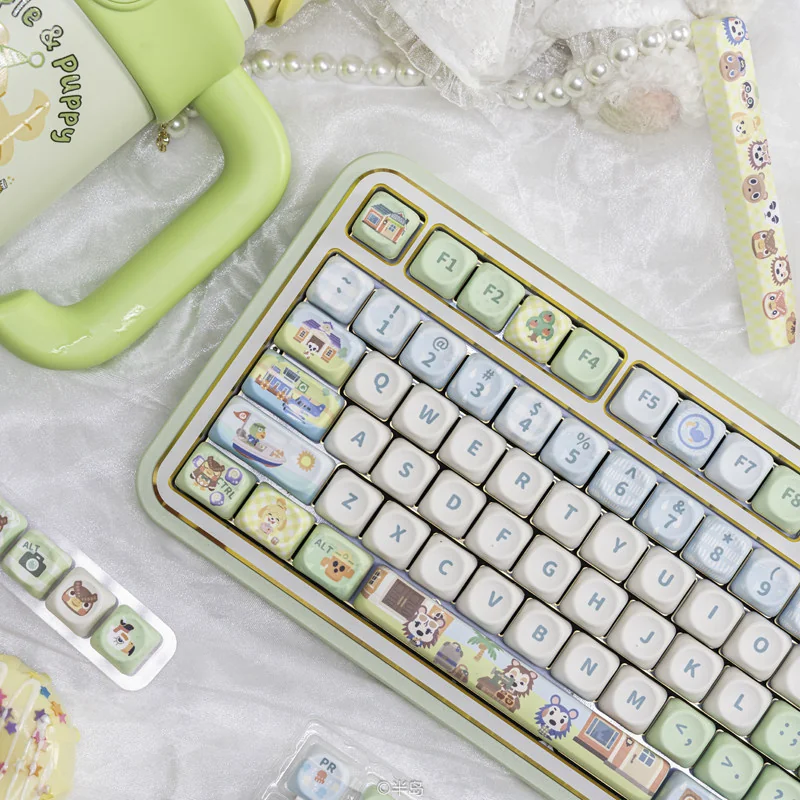 Close-up of Animal Crossing Joyful Animal Whimsical Animal highlighting details and finish