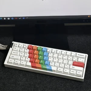 Artistic Painted Cherry Keycap Artistic PBT hero image featuring Artistic Painted Keycap Set