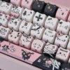 Ergonomic MAO profile of Black Cat keycaps