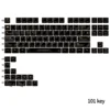 Microscopic view of dye-sublimated legend on a Baroque PBT keycap, illustrating the permanent, fade-resistant print.