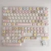 Ergonomic MOA profile PBT keycaps Chiikawa