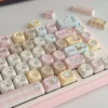 Full 130-key Chiikawa Joke Bear set layout