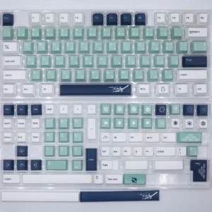 Full Classic Emblem Keycap Set layout view