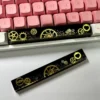 Side view of the Gear Spacebar Keycap illustrating OEM profile and solid resin construction.