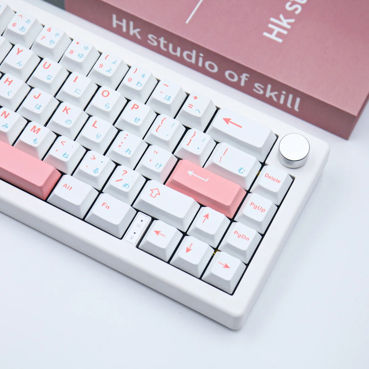 Ice Berry Series Cherry Durable PBT refreshing installed on a mechanical keyboard setup