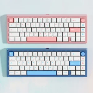 Ice Berry Series Cherry Durable PBT refreshing hero image featuring Ice Berry Series Keycap Set