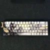 Jinxian Cherry Keycap Set Side-Engraved Backlit hero image featuring Jinxian Keycap Set