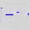 Full layout compatibility of the 125-key Klein Blue keycap set