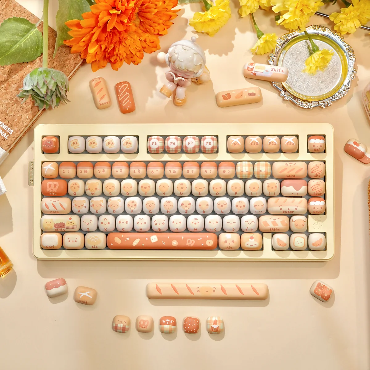 Mantou Keycap Set Mog Profile Keyboard product image