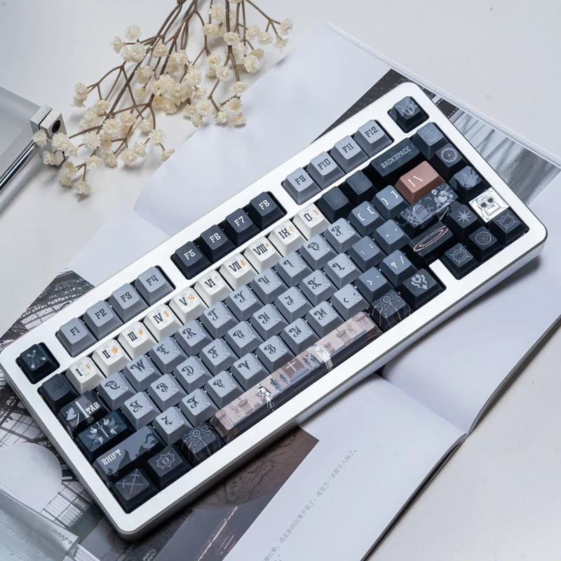 Medieval Astrolabe Cherry Keycap Exquisite hero image featuring Medieval Astrolabe Keycap Set