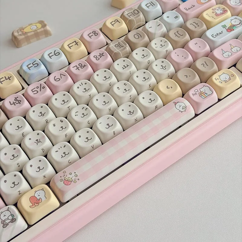 MOA profile keycaps with Chiikawa characters