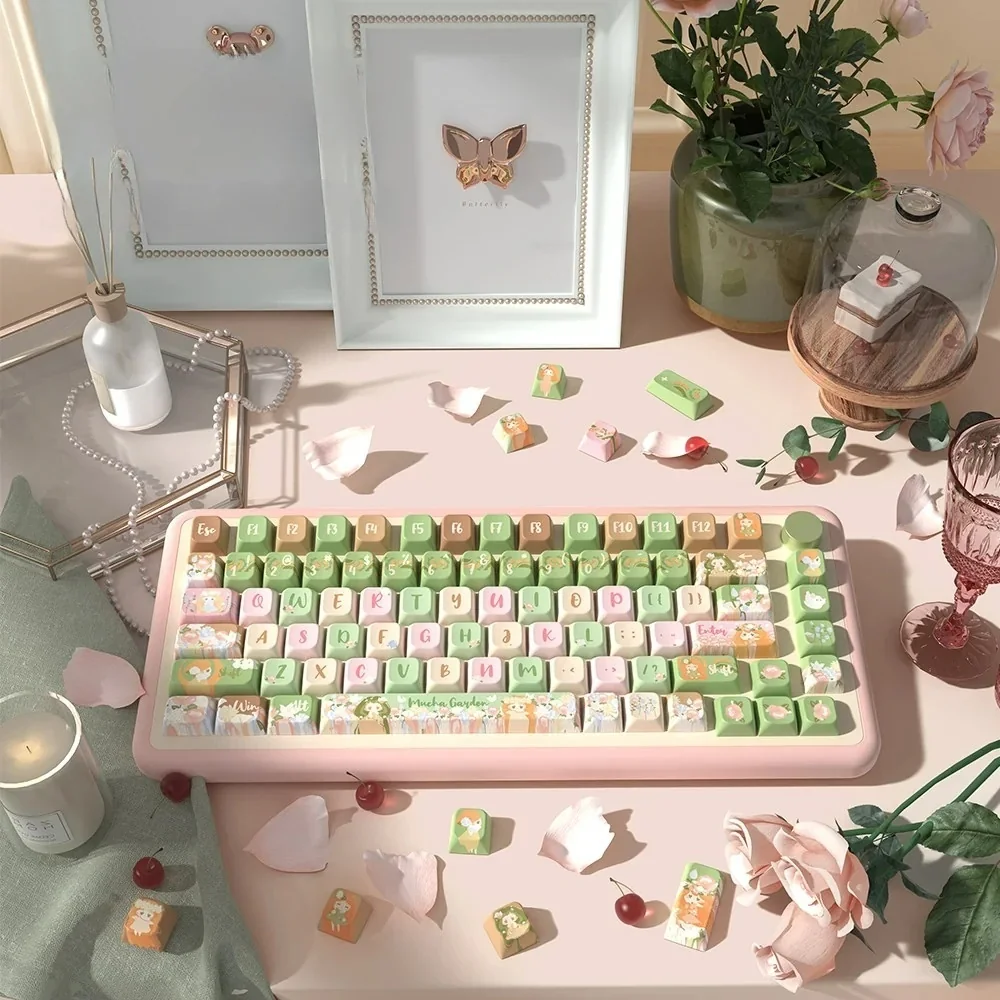 Mucha Garden Mda Keycap Set Keyboard Setup product image