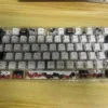 Underside of Dark Rose keycaps showing MX-style stem compatibility