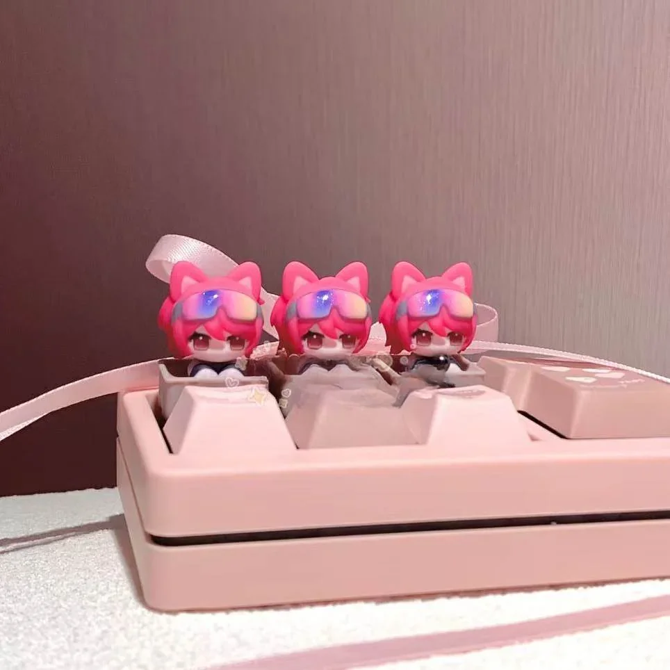 Mystical feline keycap for Cherry MX switches