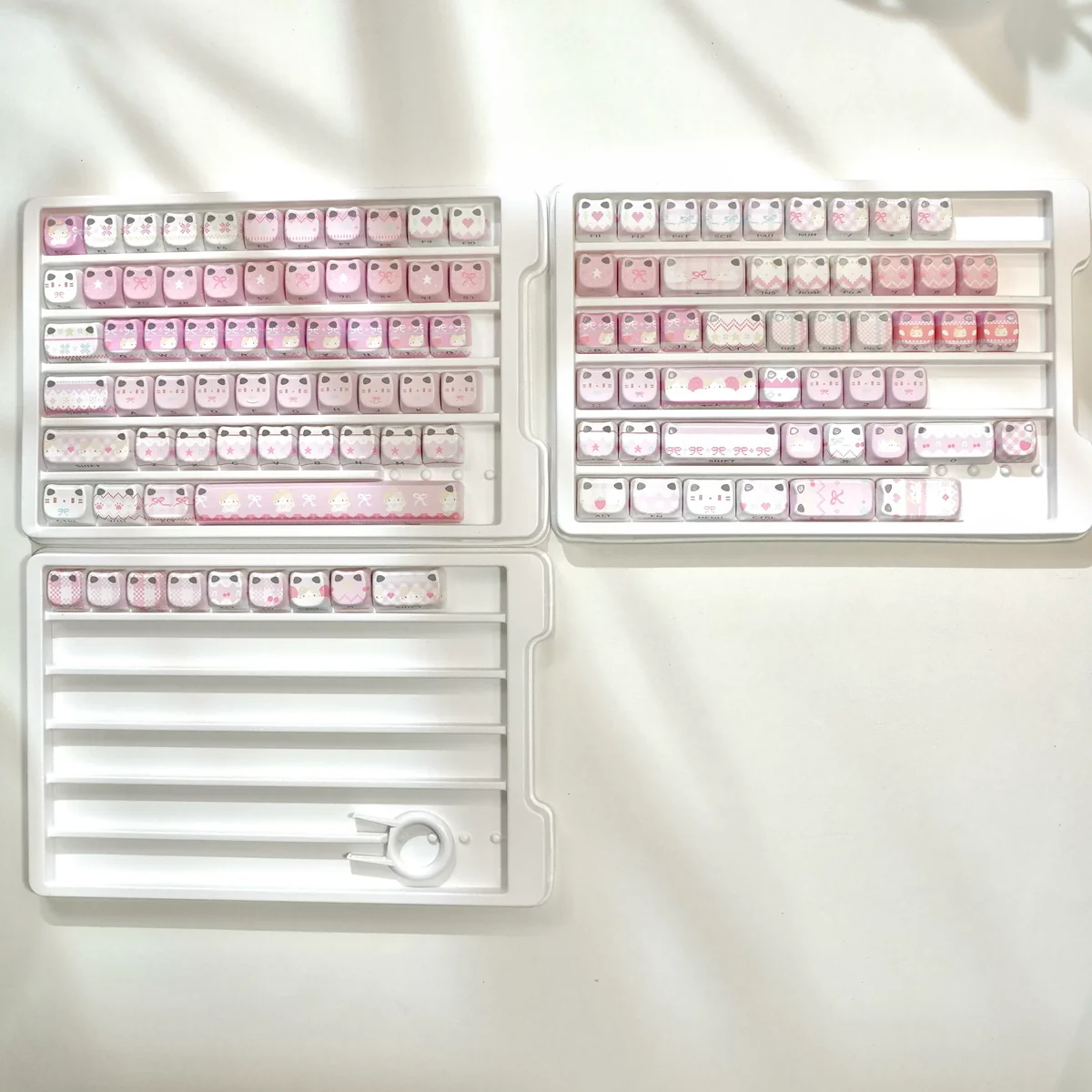 Noveltykeycaps Fair Isle Cat Keycaps - Unique and high-quality design