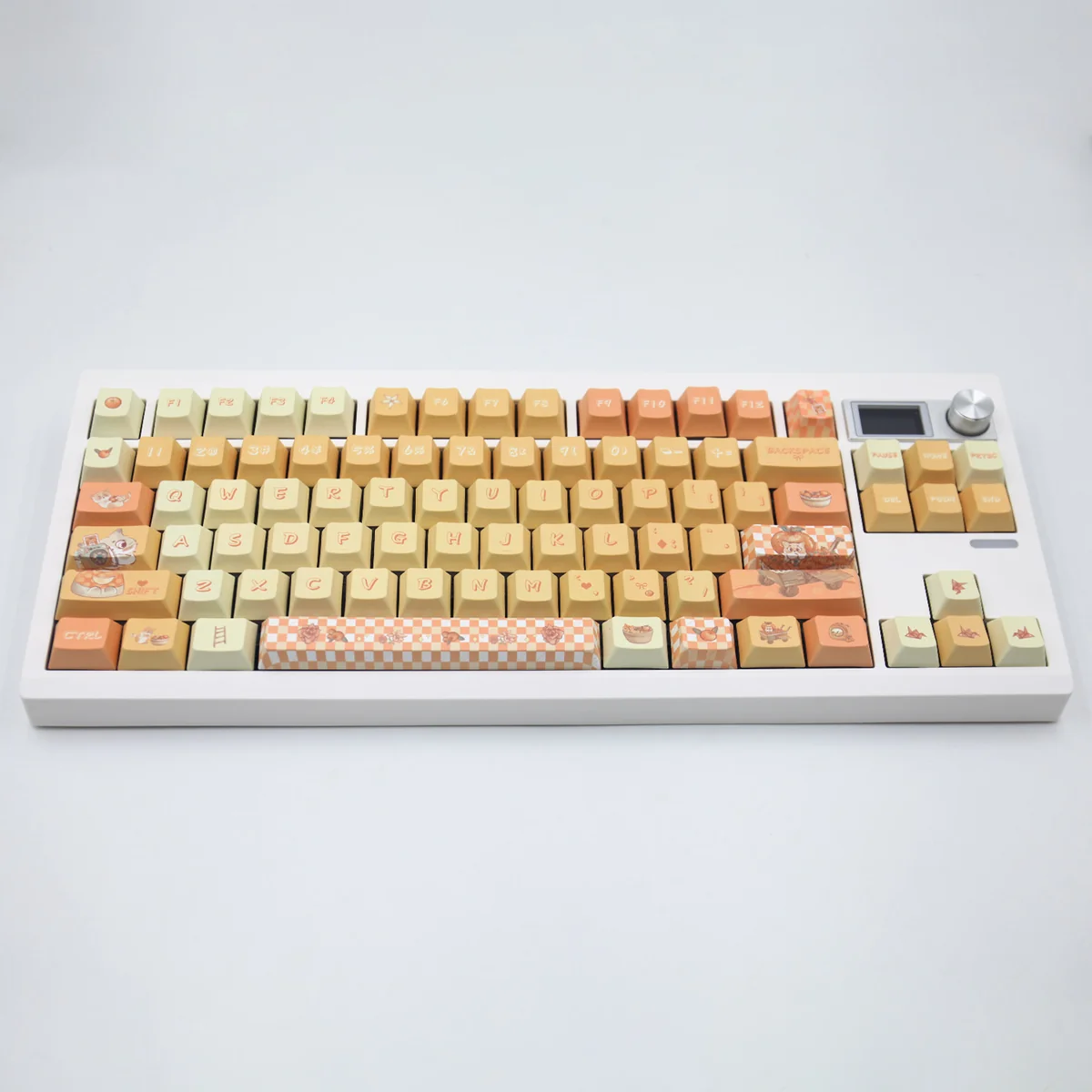 Orange Garden Pbt Dye Sub Keycap Set Hero product image