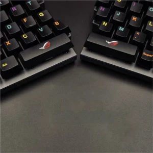 Republic of Gamers ROG Premium 6063 Aluminum Bold hero image featuring ROG Logo Split Space Key