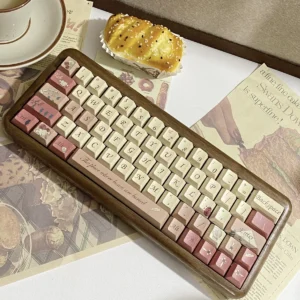 Romantic Rose Letter Cherry Romantic Rose Letter hero image featuring Romantic Rose Letter Keycap Set