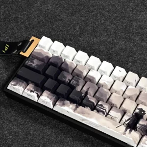 Full layout of the Shadow PBT Keycap Set demonstrating comprehensive compatibility