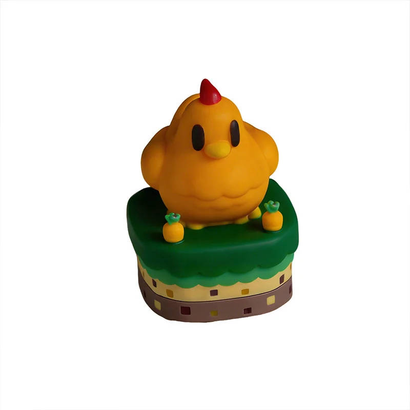 Close-up of Stardew Valley Chicken Series Exclusive Stardew highlighting details and finish