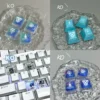 Valorant Kay/O Skill Keycaps Handmade translucent hero image featuring Valorant Kay/O
