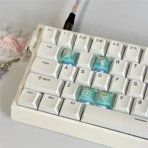 Valorant Killjoy skill keycaps handcrafted from translucent PC resin with XDA profile
