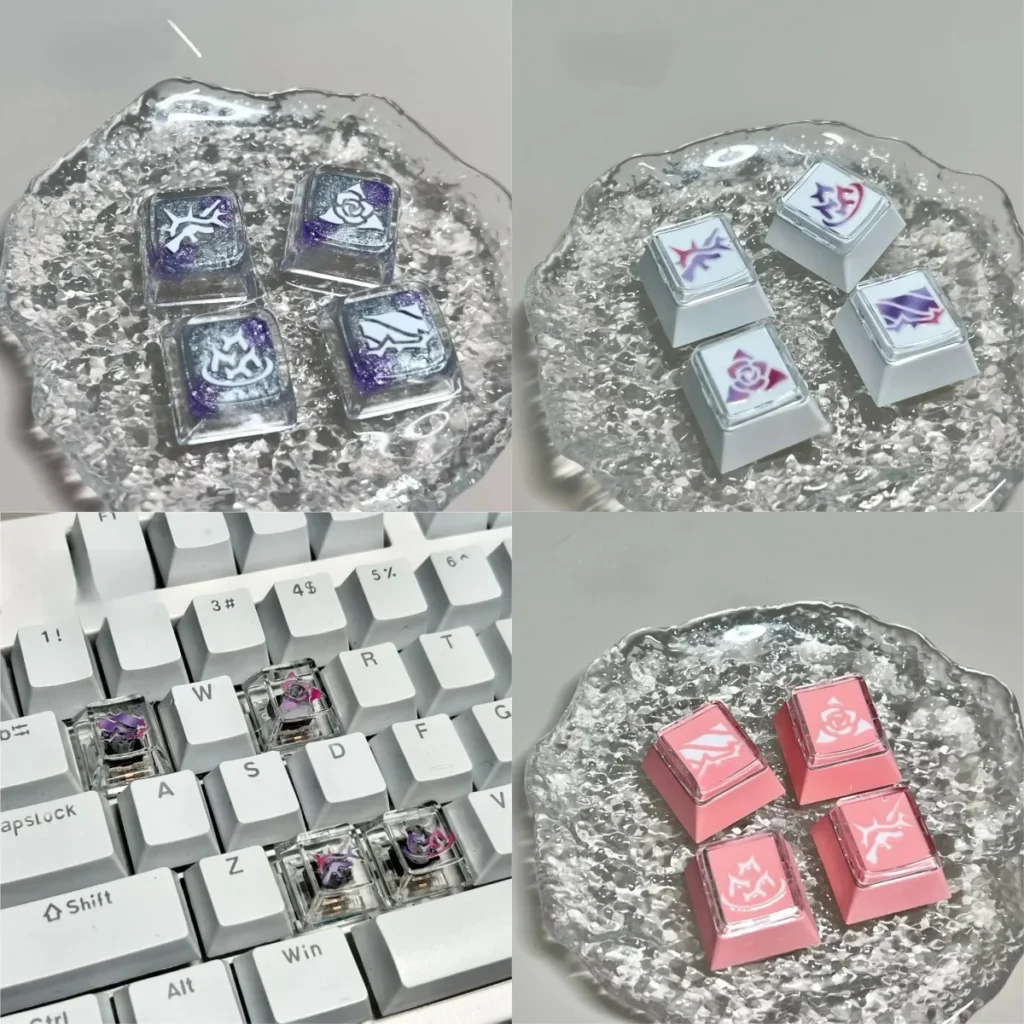 Valorant Vyse Skill Keycaps Handcrafted Valorant hero image featuring Valorant