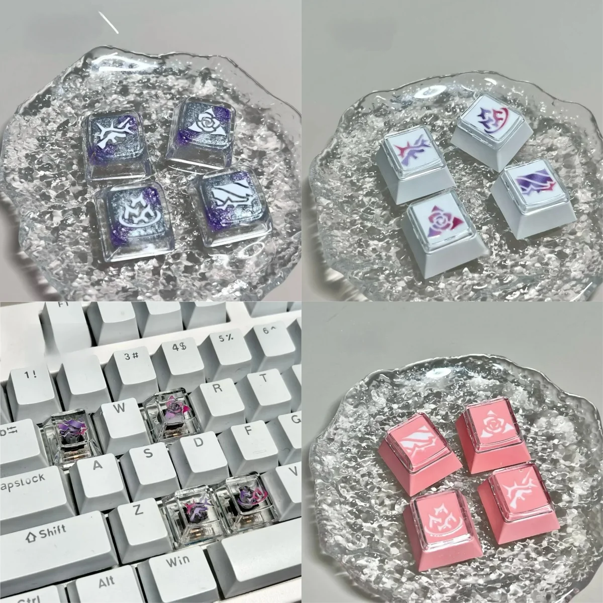 Valorant Vyse Skill Keycaps Handcrafted Valorant hero image featuring Valorant