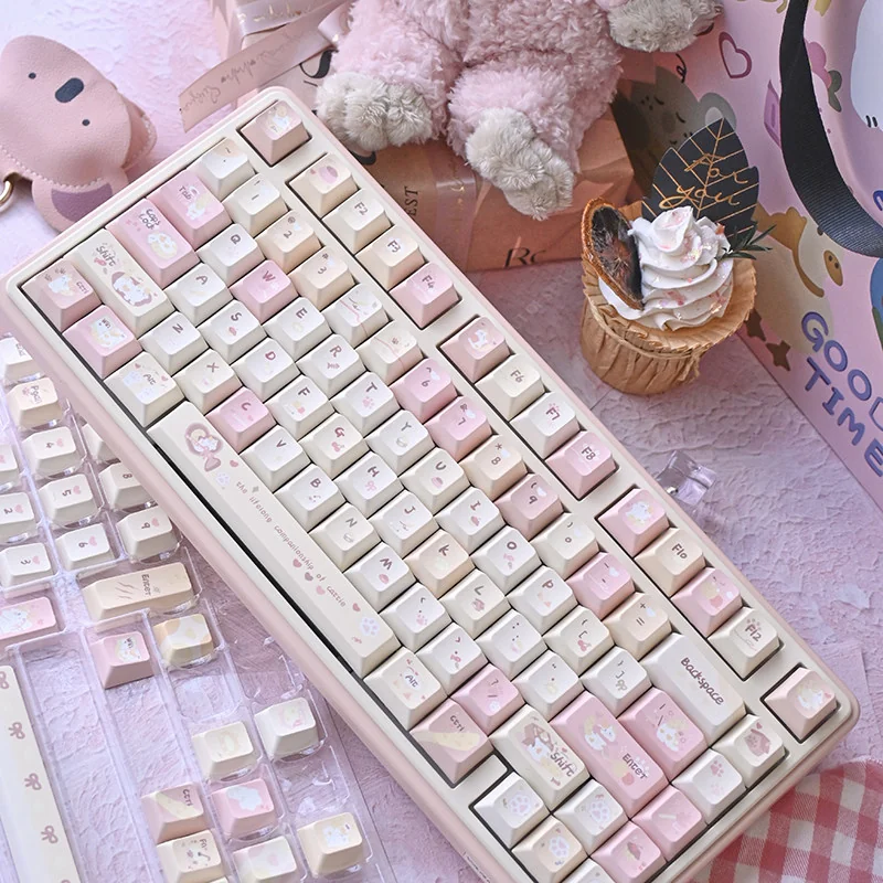 Whimsical Karami Cherry Keycap Unique Kara Mi Pbt product image