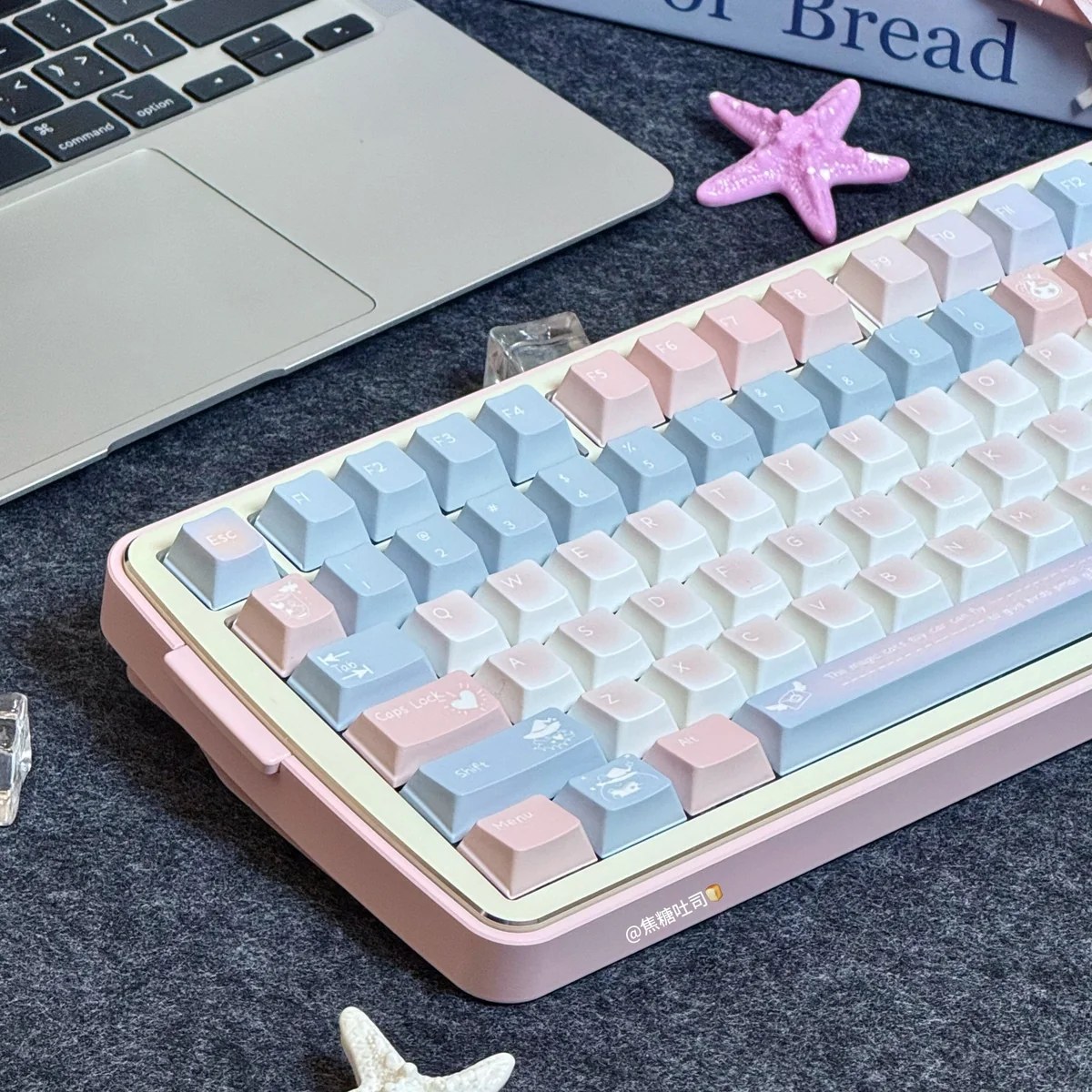 Full 139-key PBT keycap set for custom keyboards
