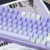 C Rabbit Keycap Set arranged to display the full 139-key layout and various key sizes