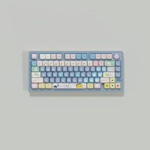 Full Cat & Mouse MOA Keycap Set on mechanical keyboard