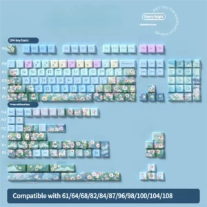 Detailed view 11 of Charming Daisy Series Keycap Charming Daisy PBT