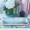 Charming Daisy Series Keycap Charming Daisy PBT hero image featuring Charming Daisy Series Keycap Set