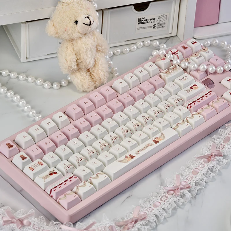 Cherry Cake Pbt Keycap Set Keyboard View product image