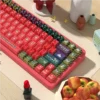 Detailed texture view of Chinese Zodiac Cherry Keycap Exquisite Chinese design and material