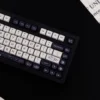 Close-up of Cosmic Elegance Galaxy MOA Premium PBT MOA highlighting details and finish