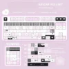 Dreamscape keycap set showcasing various key sizes and modifier keys for compatibility