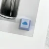 Ethereal Cloud Keycap options: Cloud White and Cloud Blue