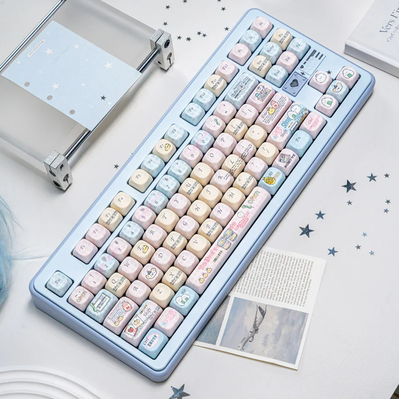 Full 133-key layout of Rat Convenience Store keycap set