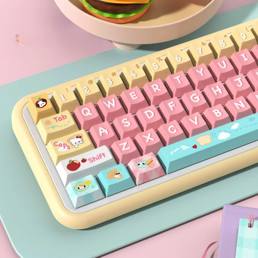 Close-up of Hello Kitty Pochacco & Beloved Sanrio characters highlighting details and finish