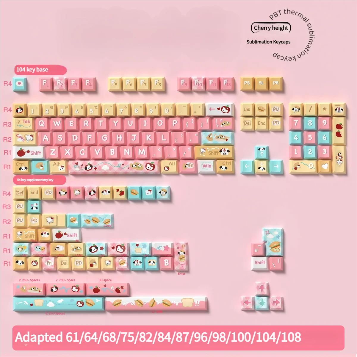 Detailed view 10 of Hello Kitty Pochacco & Beloved Sanrio characters