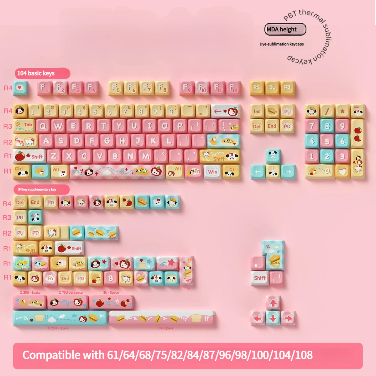 Detailed view 8 of Hello Kitty Pochacco & Beloved Sanrio characters